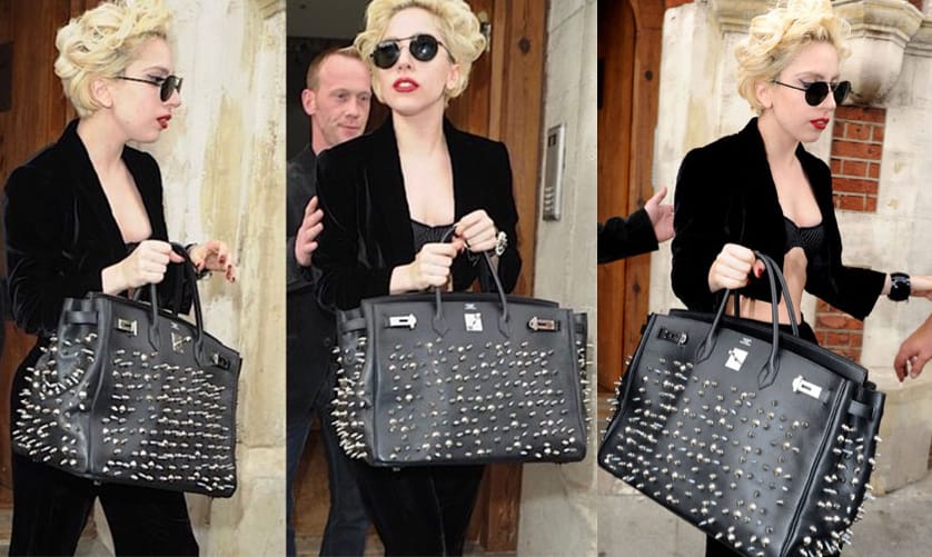 Lady Gaga studded Birkin