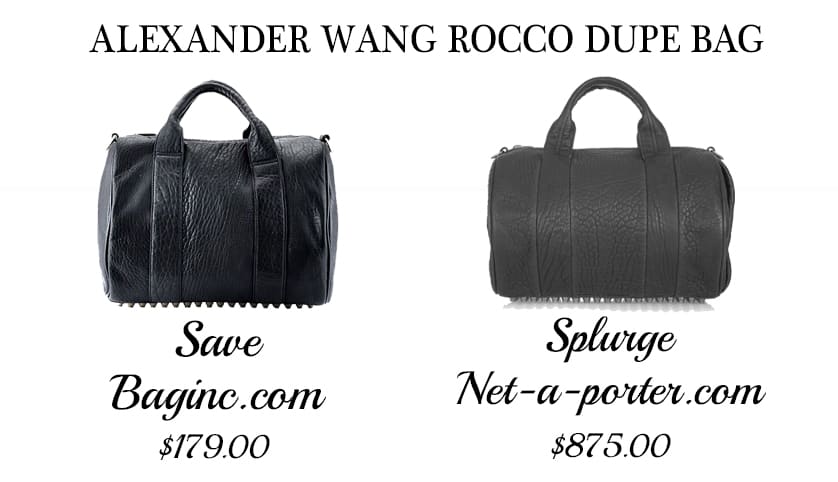 ALEXANDER WANG ROCCO DUPE BAG