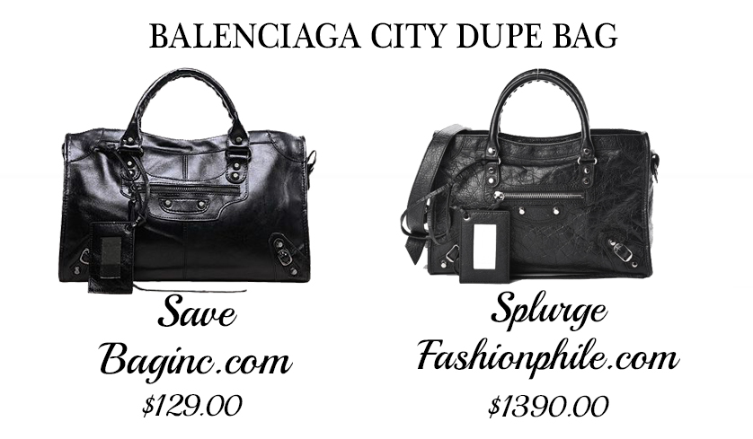 BALENCIAGA CITY DUPE BAG