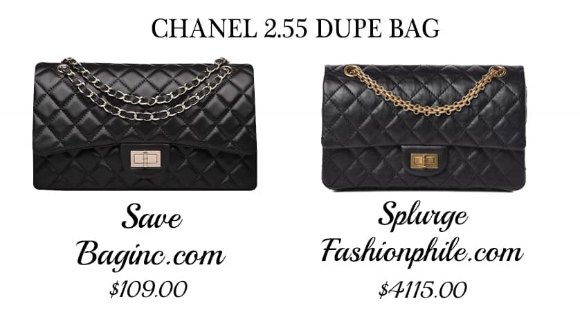 CHANEL DUPE!!! BagInc, IT'S A GOOD ONE TOO!, NO replica