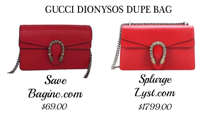 GUCCI DIONYSOS DUPE BAG