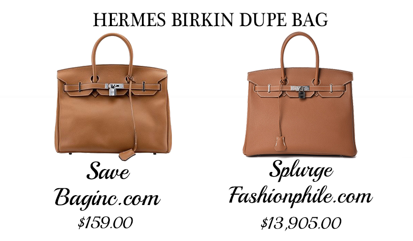 HERMES BIRKIN DUPE BAG