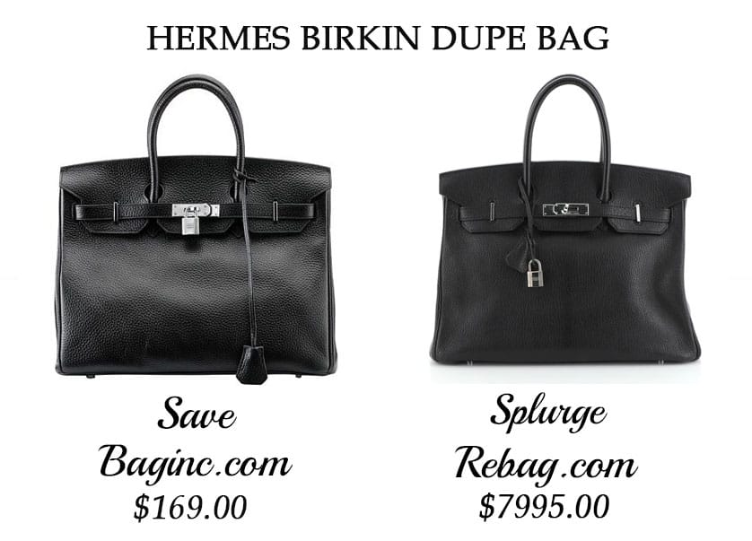 Hermes Birkin Bag Dupes