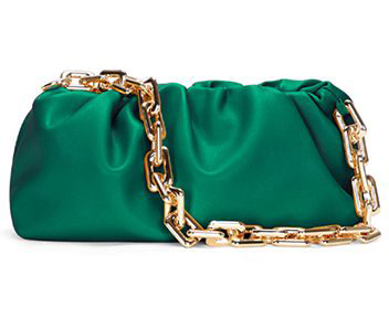 Bottega Vaneta The Pouch Chain Bags Green
