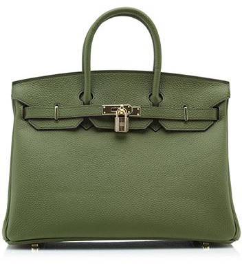 Green Hermes Birkin Bag