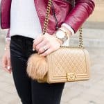 Stunning Chanel Boy Bag Dupe