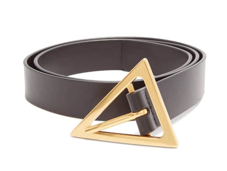 Triangle logo belt
