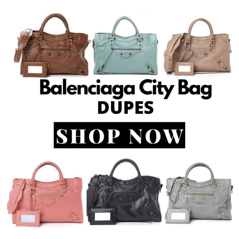 etc afbrudt Hører til The Best Affordable Balenciaga City Bag Dupes - Amazing Dupes