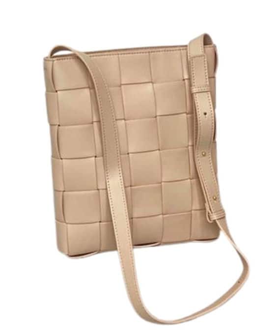 Bottega Veneta Messenger Bag Beige