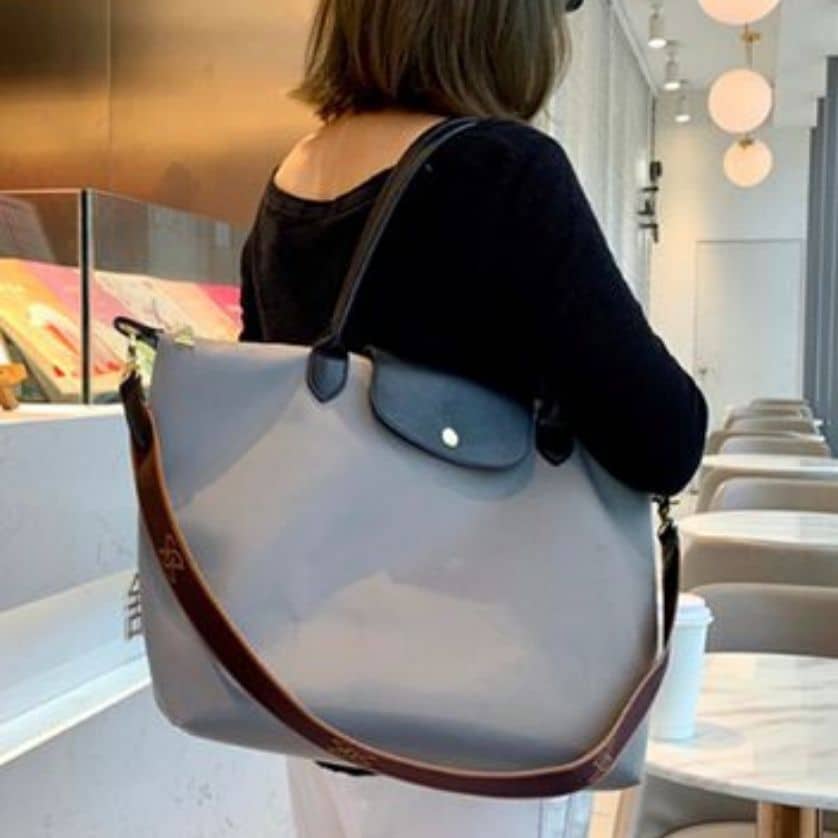 longchamp le pliage shoulder bag small vs large｜TikTok Search