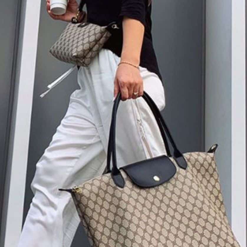 longchamp le pliage original shopper l