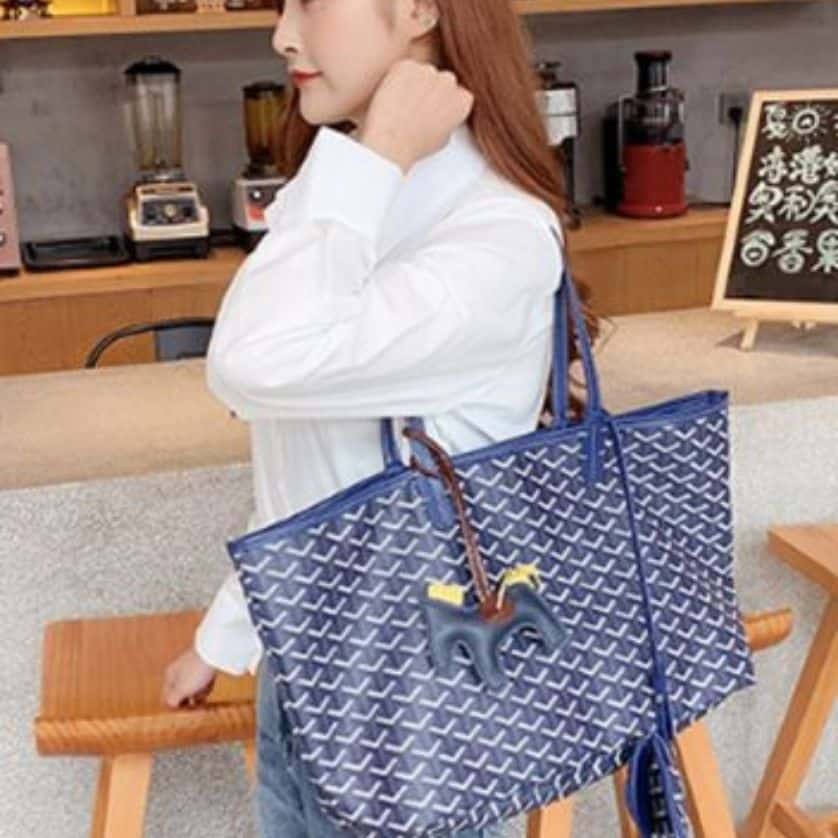 goyard tote fake