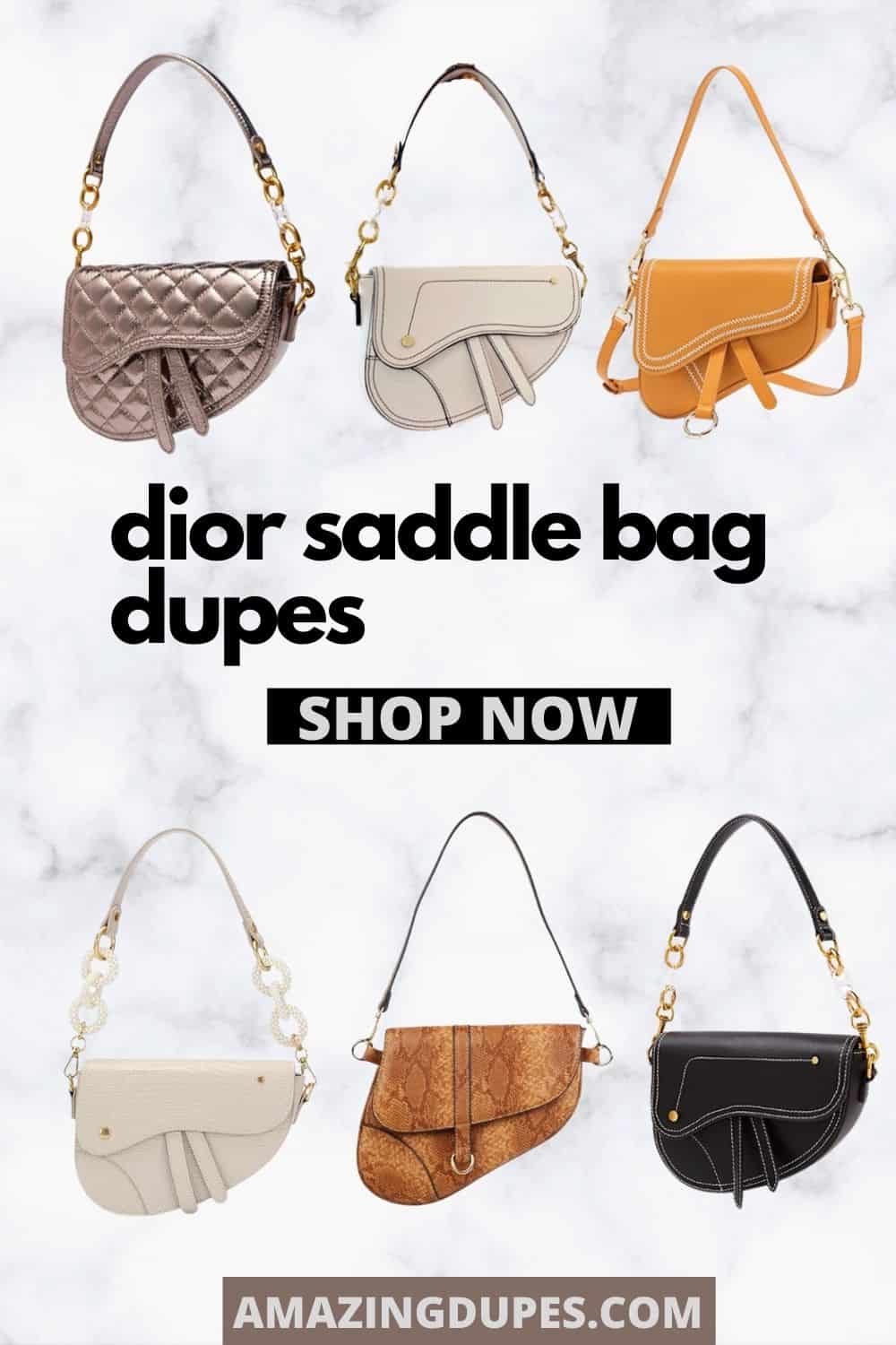 Stunning Dior Saddle Bag Dupes at Amazing Prices