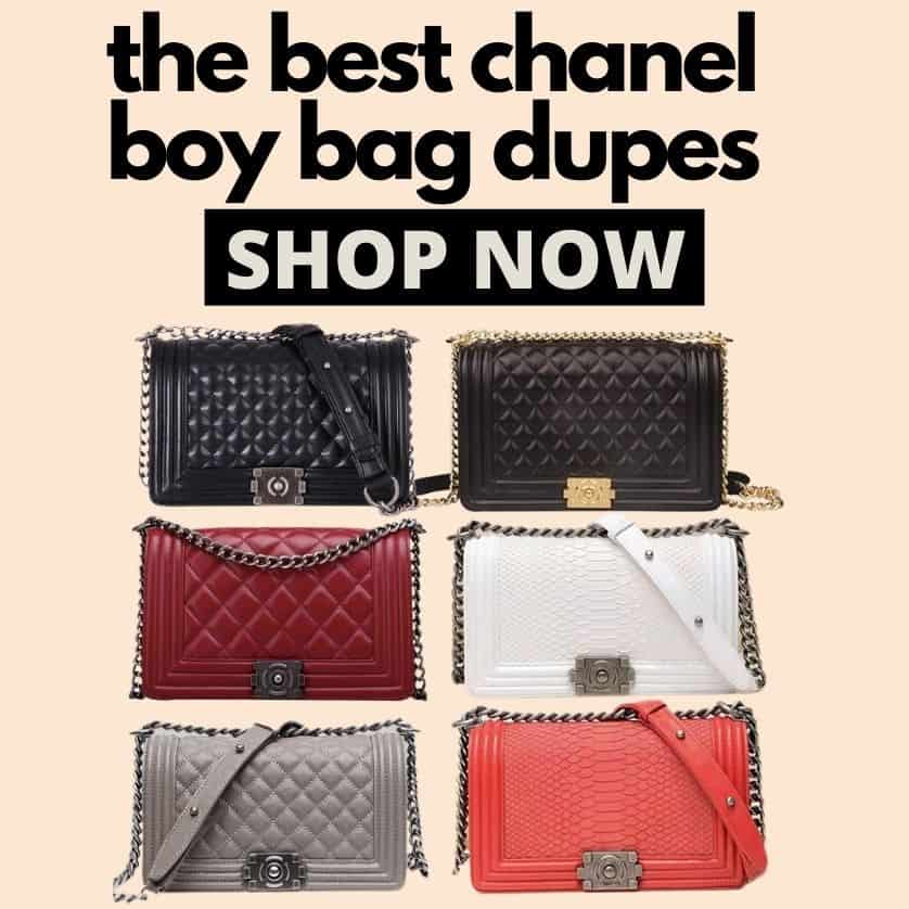The best chanel boy bag dupes - Amazing Dupes