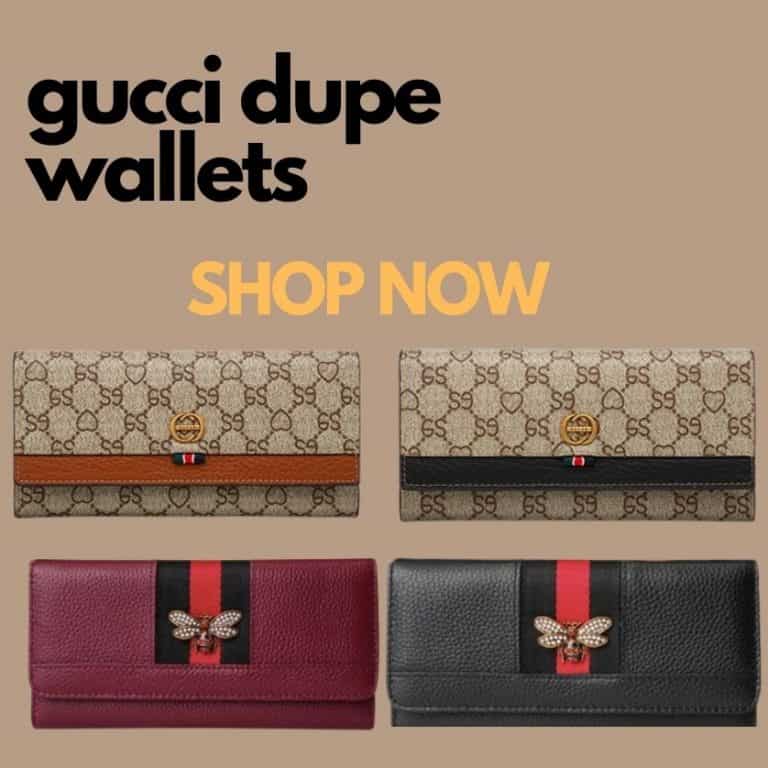 The Only Gucci Wallet Dupes You Need in Life, Designer Dupe Wallets on