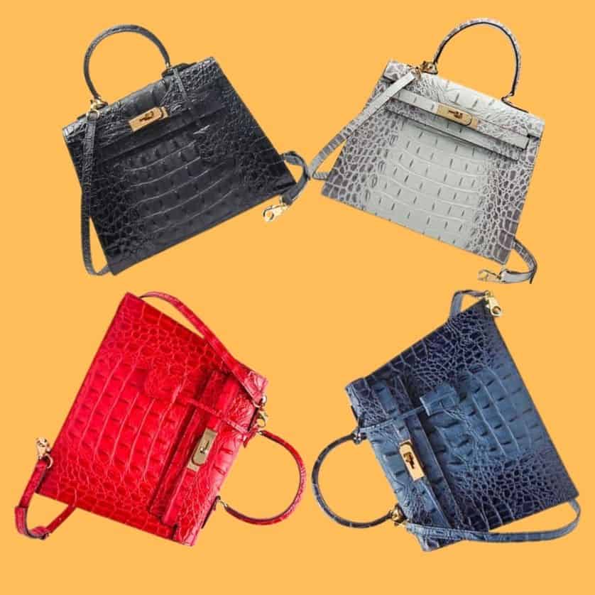 The Best Hermes Kelly Crocodile Dupes