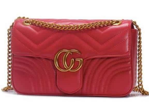 Red Velvet Gucci Marmont Bag