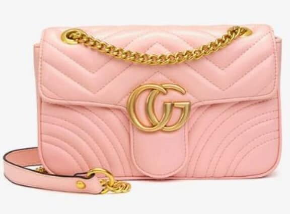 Pink Gucci Dupe Bag