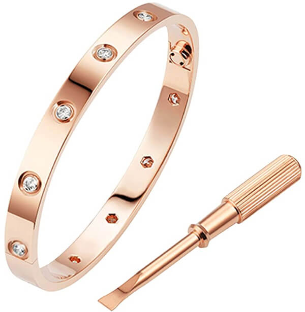 Rose Gold Cartier Love Bracelet