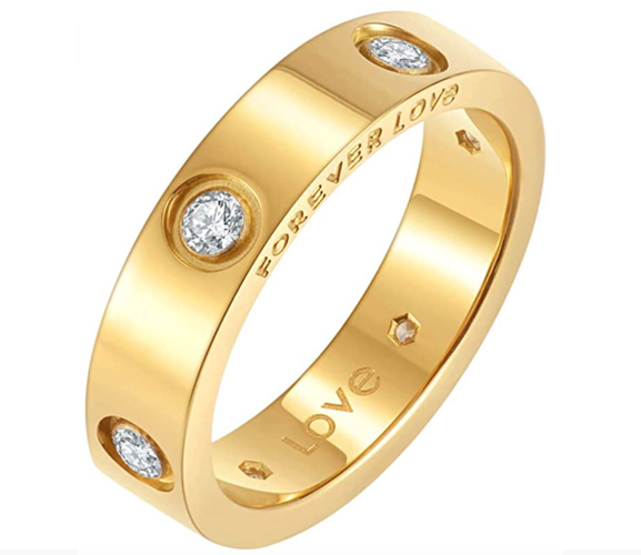 Buy The Amazing Cartier Love Ring Dupes on Amazon