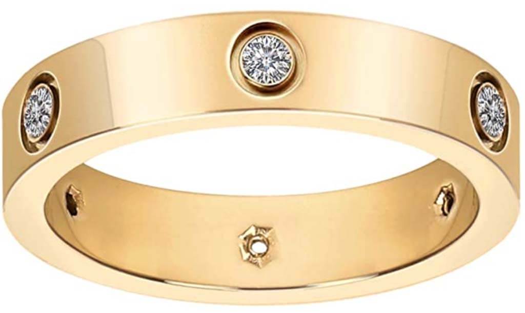 Buy The Amazing Cartier Love Ring Dupes 