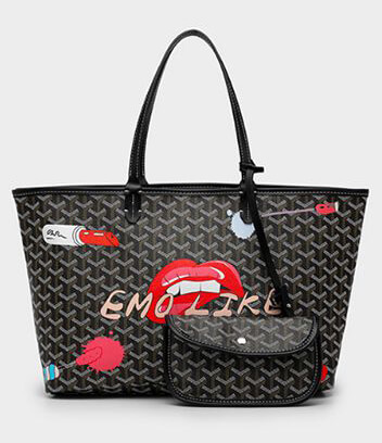 Black Goyard Saint Louis Dupe 