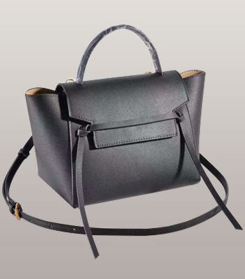 Black Celine Belt Bag at Baginc