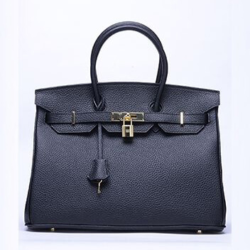 Black Hermes Birkin Dupe