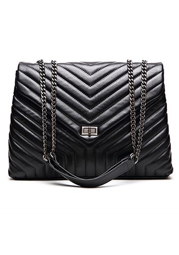 Yves Saint Laurent LouLou Monogram Quilted Chevron — Real Vs Fake