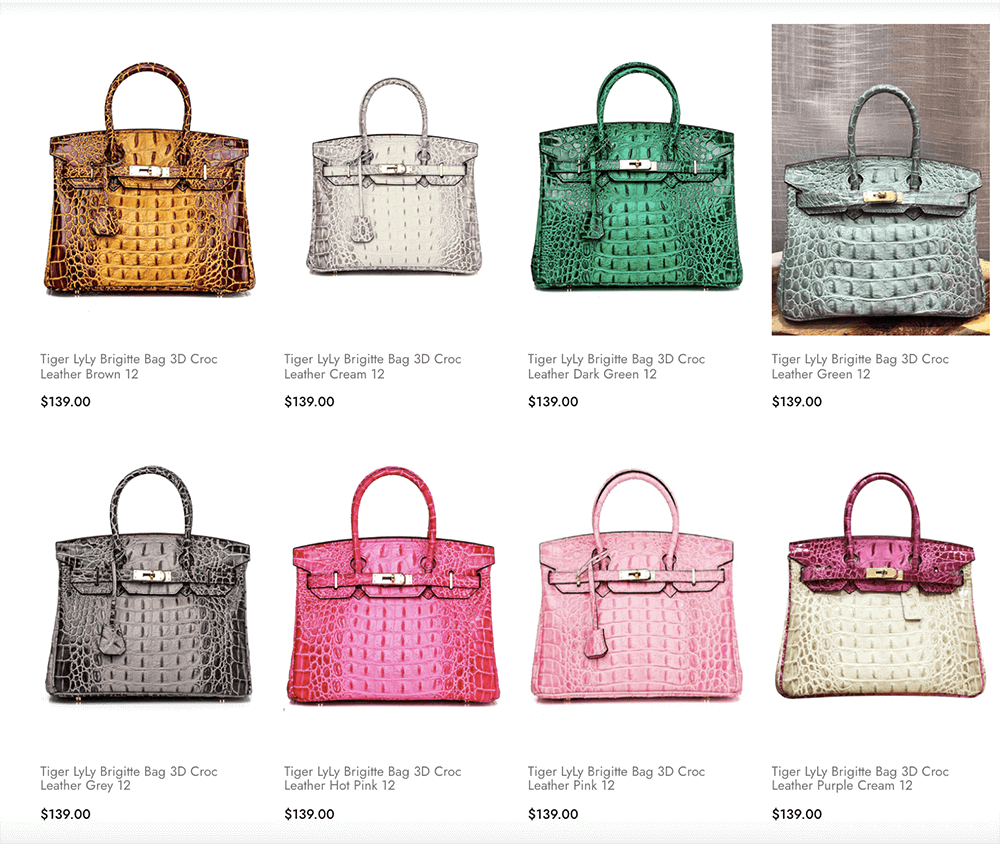 Perfect Dupe Bags Website