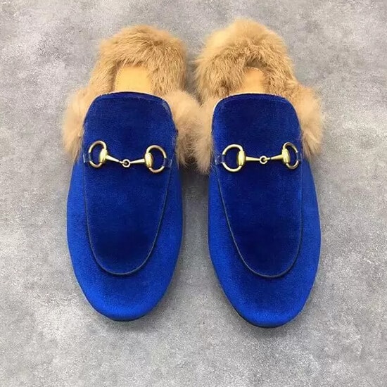 Blue Loafer and Mules