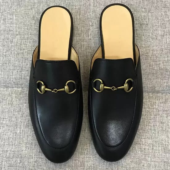 Gucci Fur-Lined Leather Slipper dupe