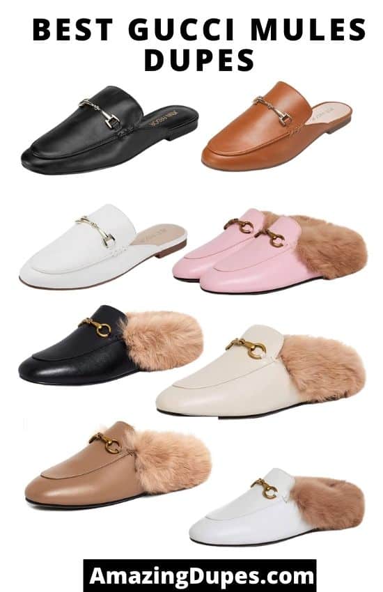 The Best Gucci Princetown Sleepers , Mules and Loafers Dupes and Alternatives