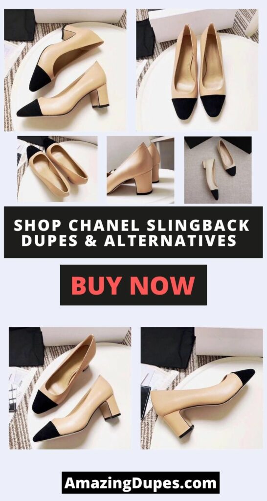 slingback chanel dupe