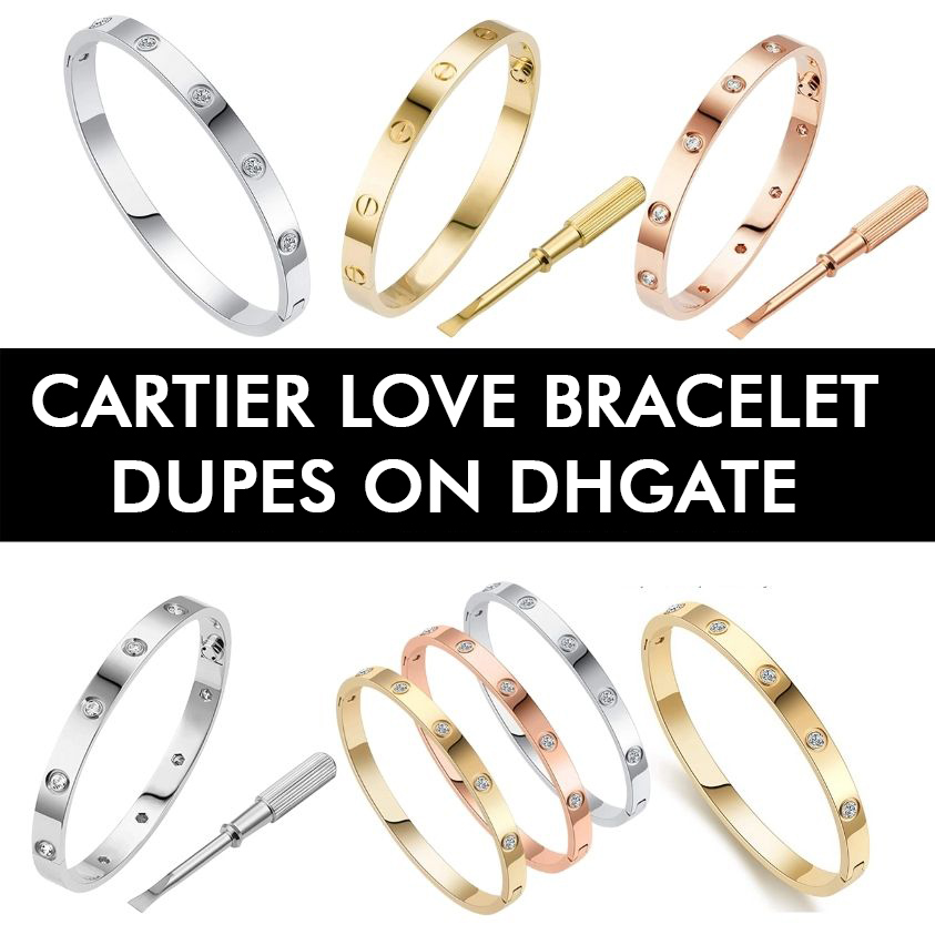 Affordable Dupes for the Cartier Love Bracelet and Ring - Red