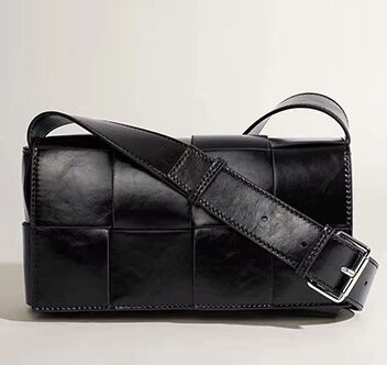 Black Bottega Cassette Bag