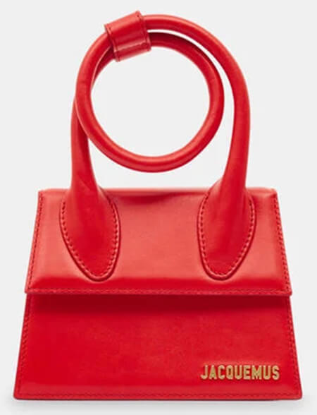 Red Jacquemus Le Chiquito Noeud