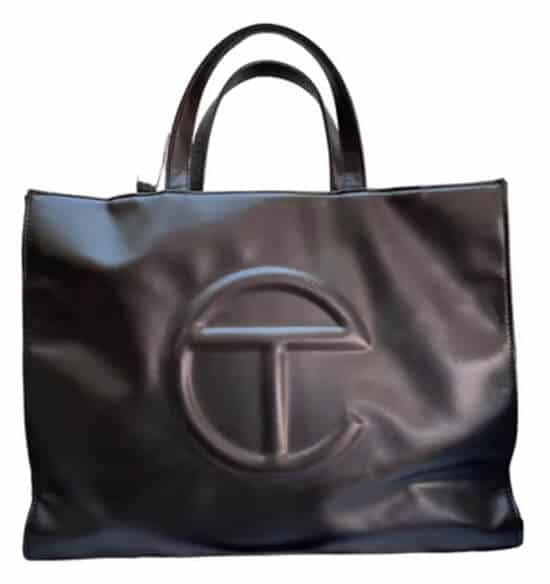 Dupe Telfar Black Large Shopping Bag