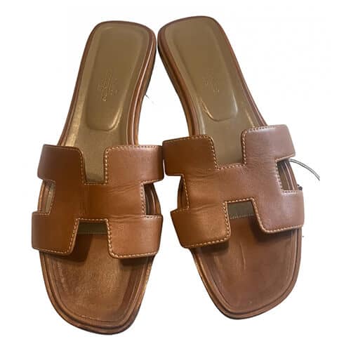 sandales inspiration hermès