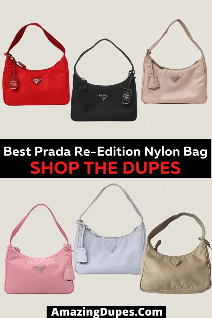 Affordable Prada Re-Edition Nylon Dupe Bags