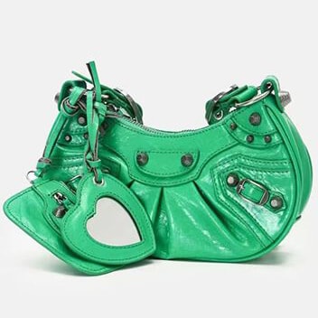 Green Balenciaga Bag