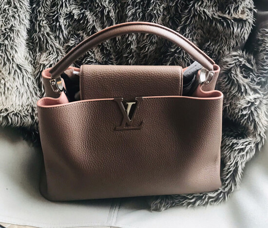 Louis vuitton original CAPUCINES PM rose – Pursekelly – high quality  designer Replica bags online Shop!