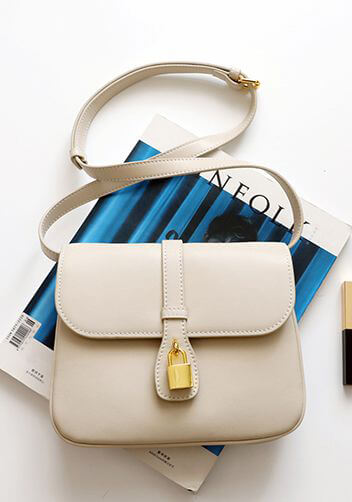 White Celine Tabou Bag 