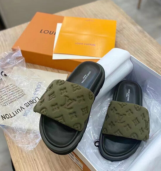 LV Pool Pillow Comfort Mules - Kaialux