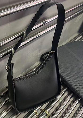 Black The Row Half Moon Bag Dupe