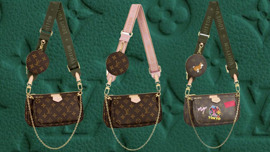Louis Vuitton bags different styles