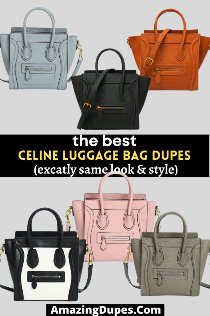 Best Celine Mini Luggage Dupes , Lookalikes and Alternatives