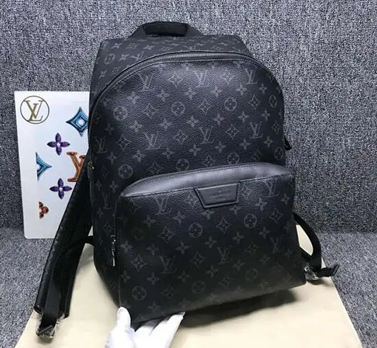 Black Louis Vuitton Discovery Backpack knockkoff
