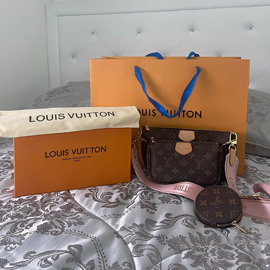 lv multi pochette accessoire from dhgate unboxing