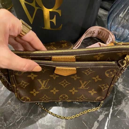 LV crossbody dupe